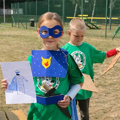 Děti plní tematické úkoly